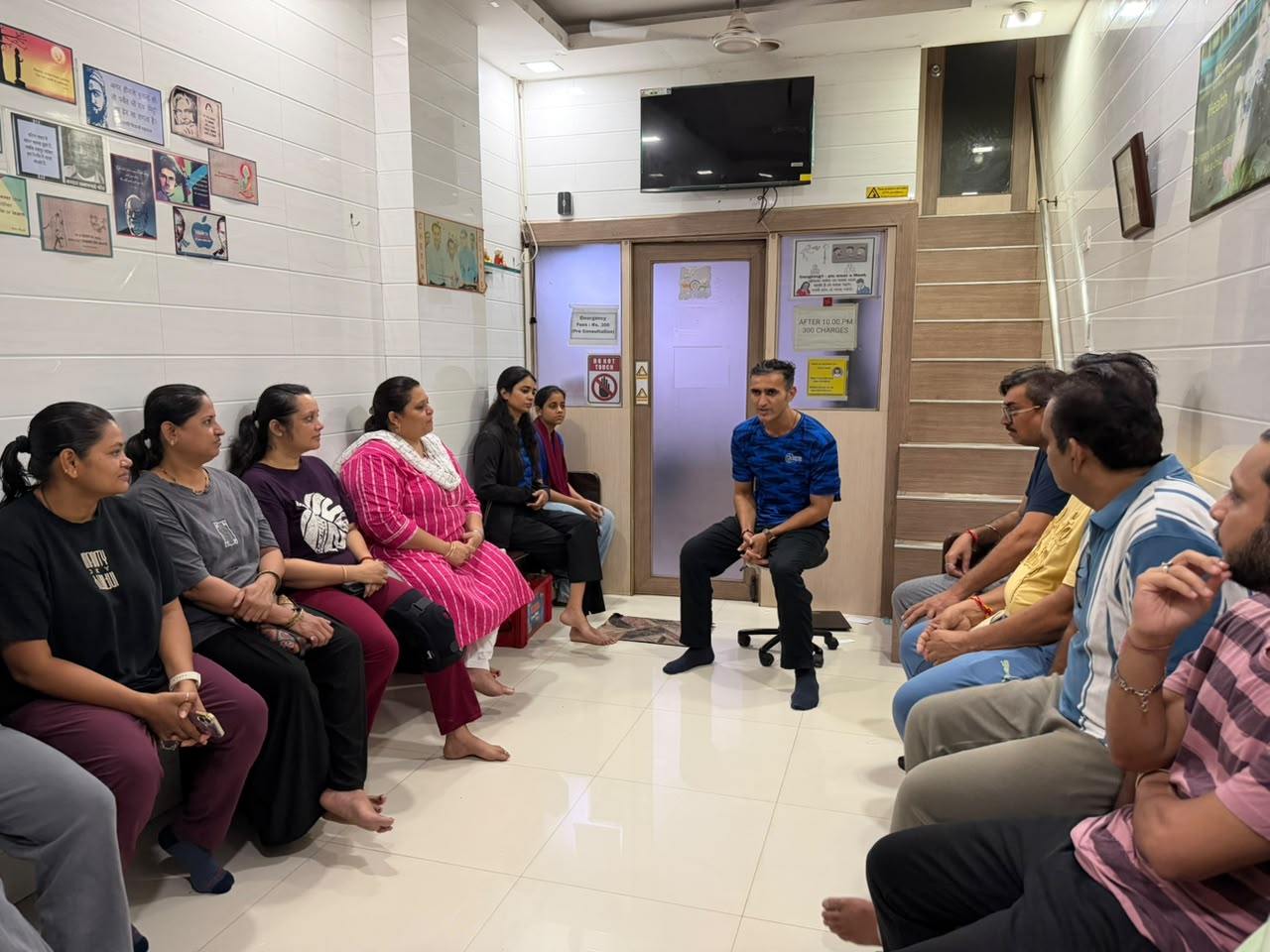 Clinical session at Chetna Metabolics
