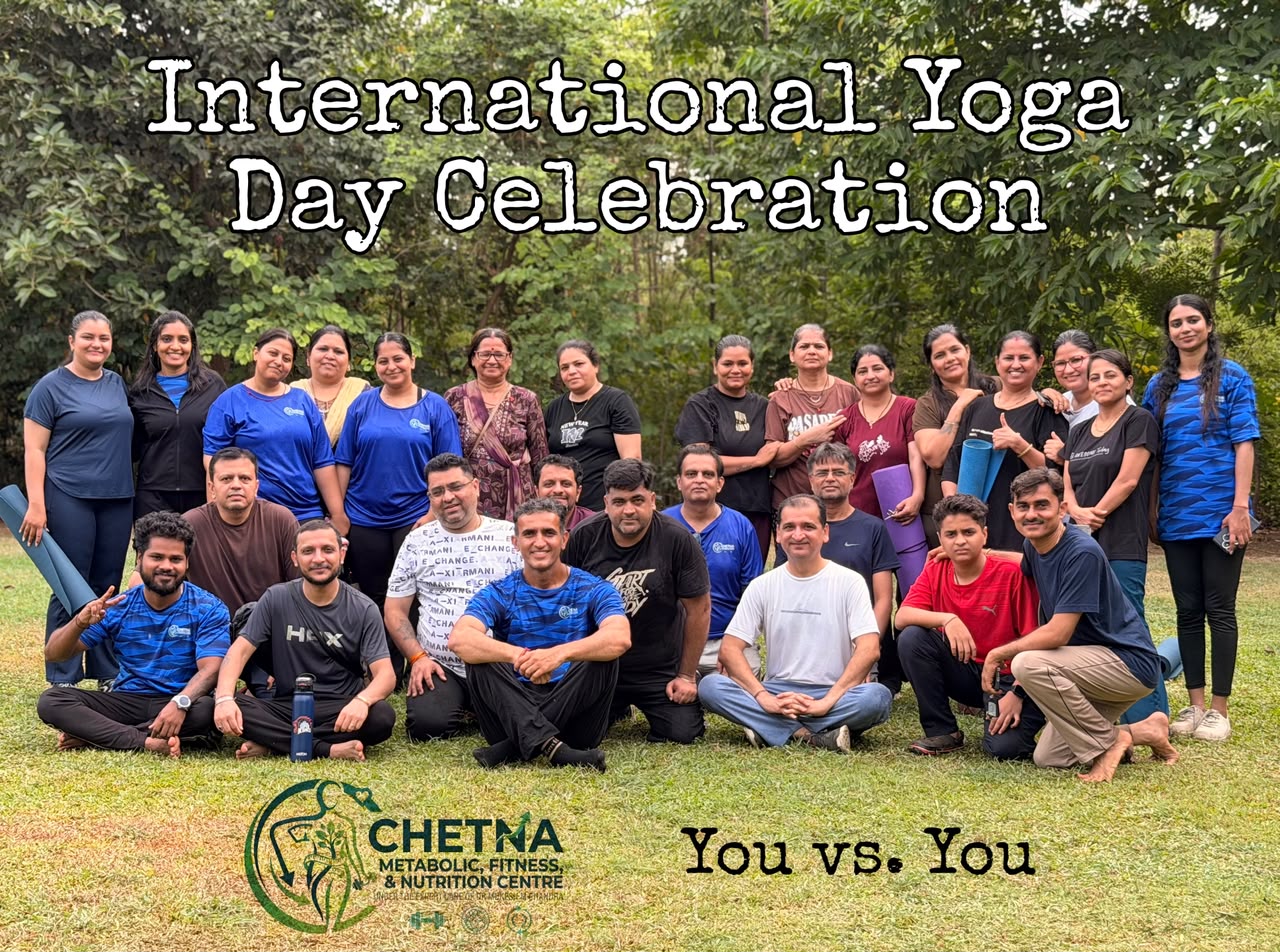Yoga day session at Chetna Metabolics